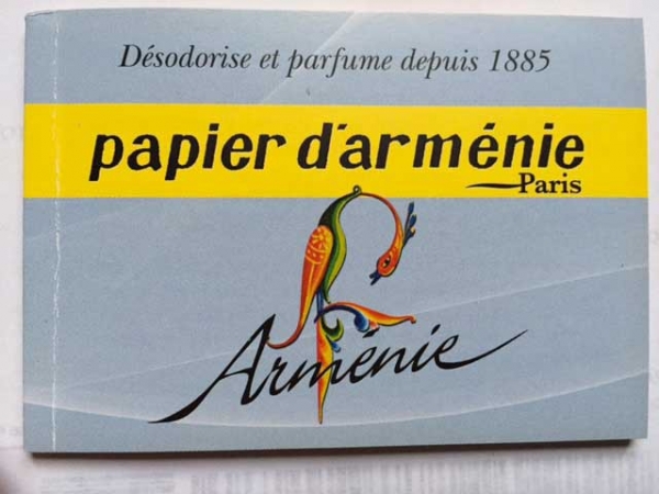 Carta Aromatica Papier d'Arménie Oriente